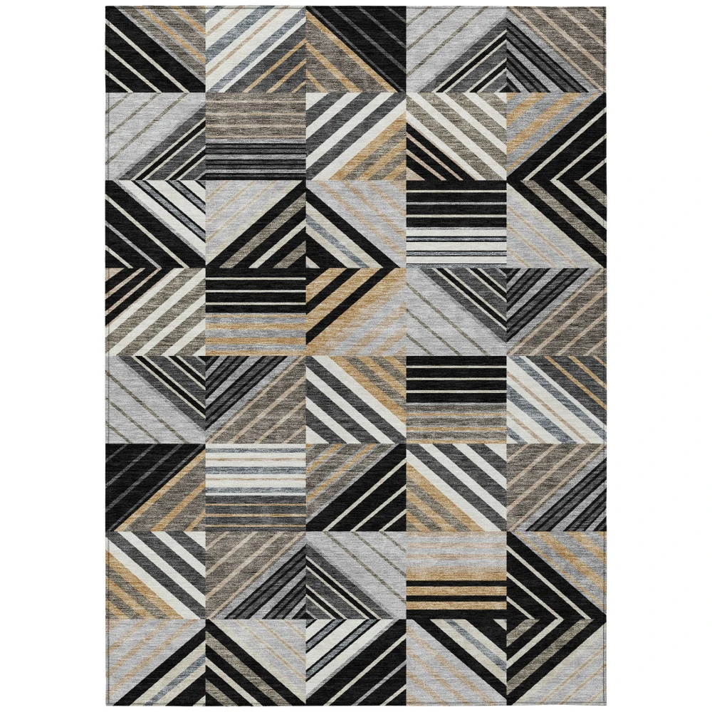 Chantille ACN2399 Black 3' x 5' Rug