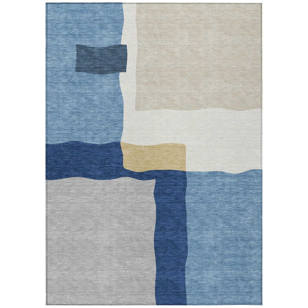Chantille ACN2400 Blue 3' x 5' Rug