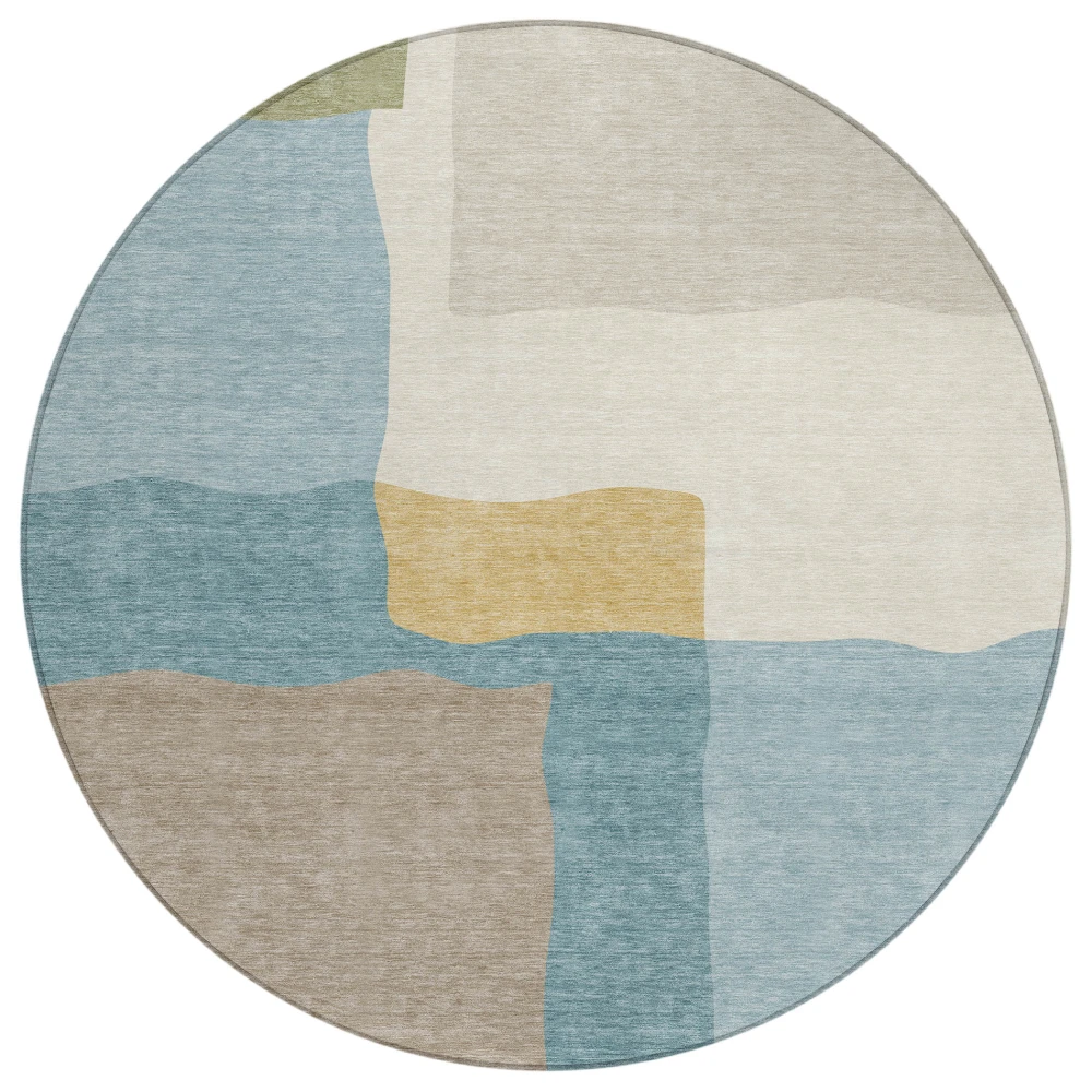 Chantille ACN2400 Teal 8' x 8' Rug