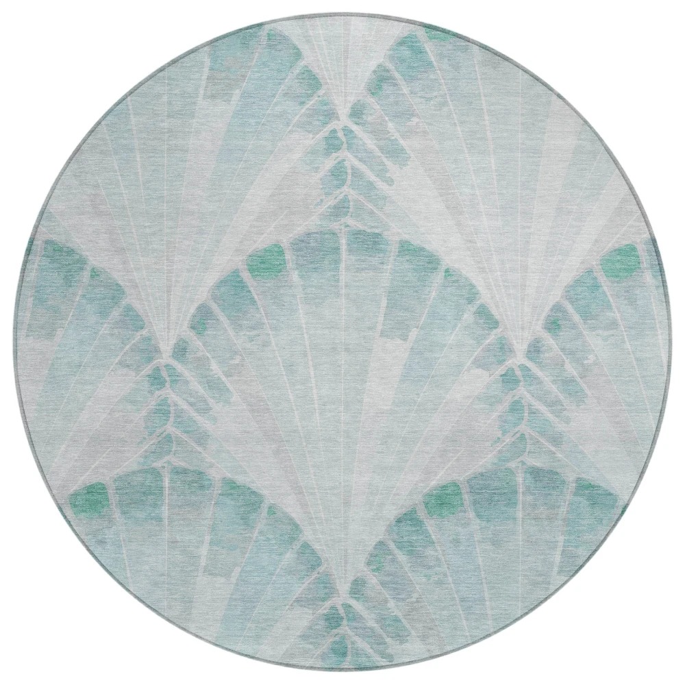 Chantille ACN2401 Teal 8' x 8' Rug