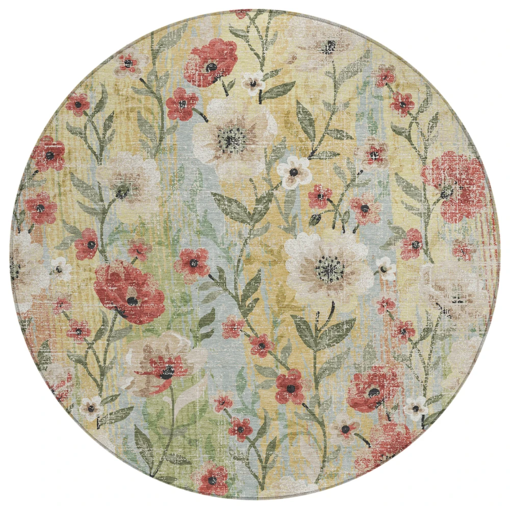 Chantille ACN2403 Tan 8' x 8' Rug