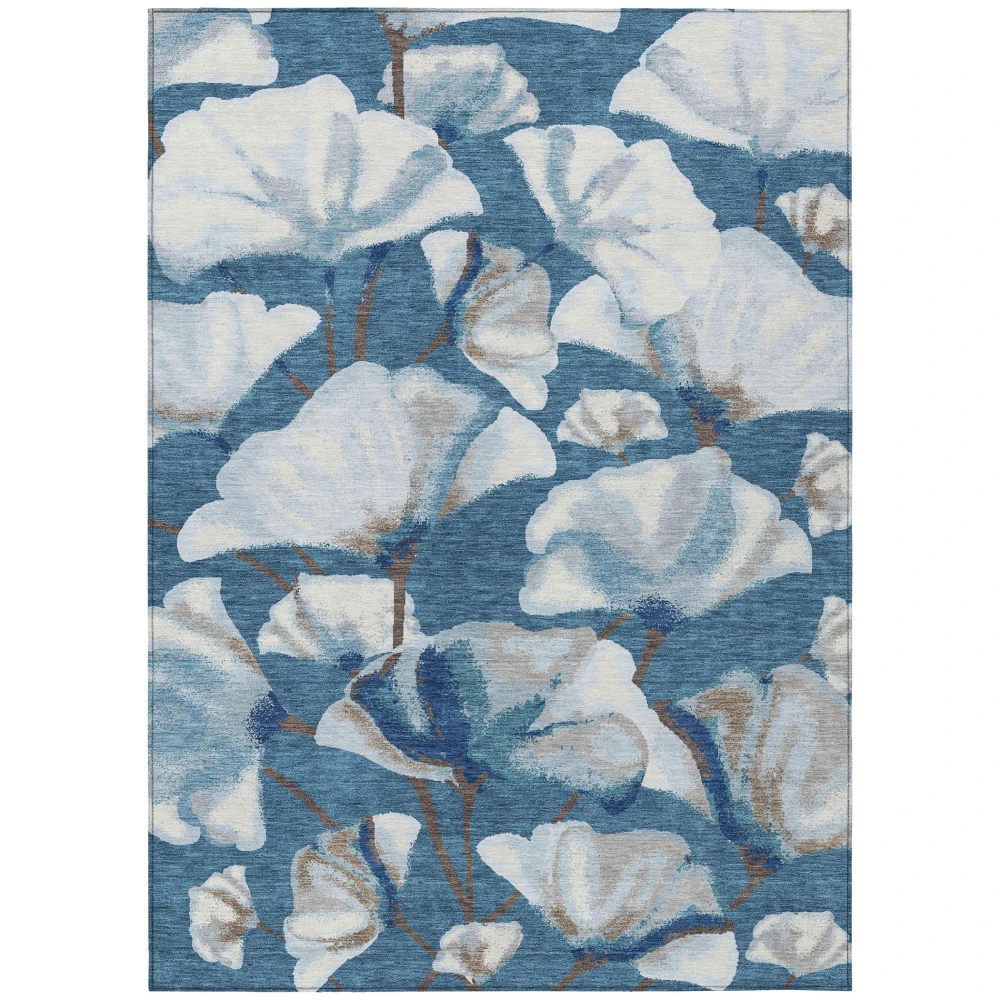 Chantille ACN2405 Blue 3' x 5' Rug