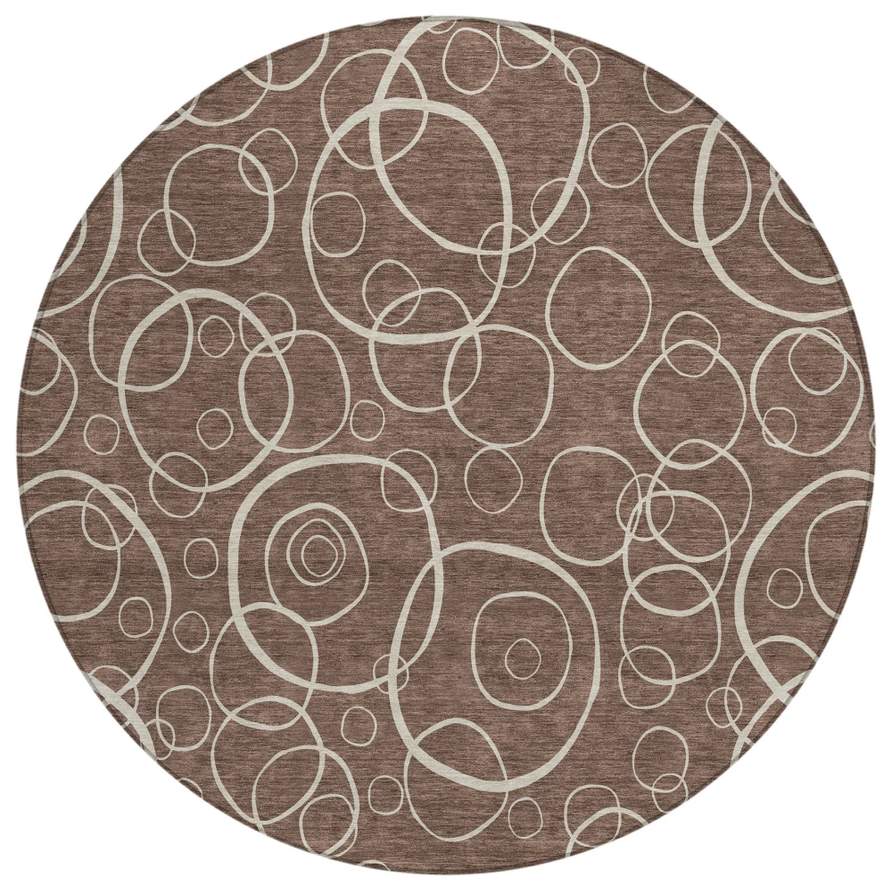 Chantille ACN2407 Brown 8' x 8' Rug