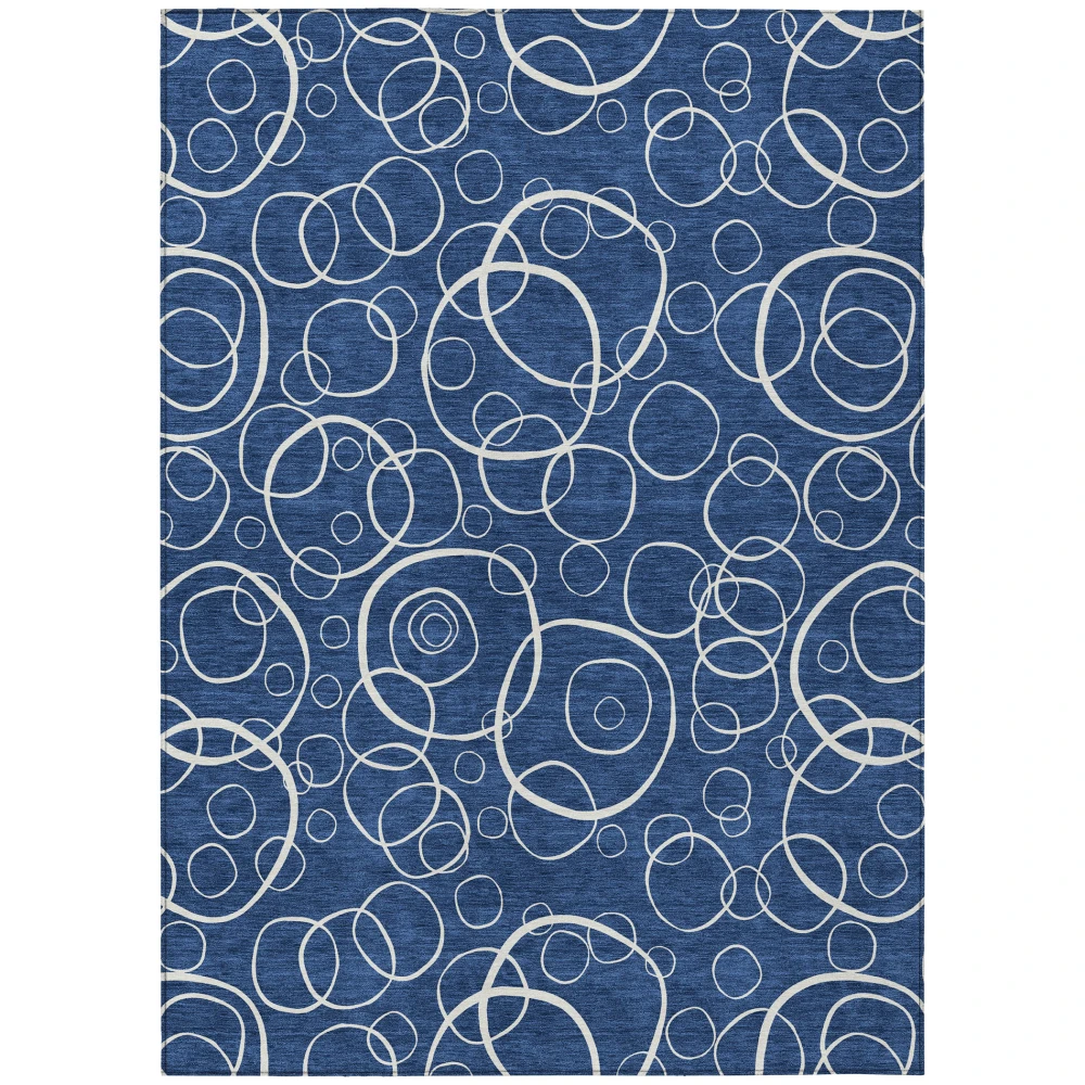 Chantille ACN2407 Navy 3' x 5' Rug