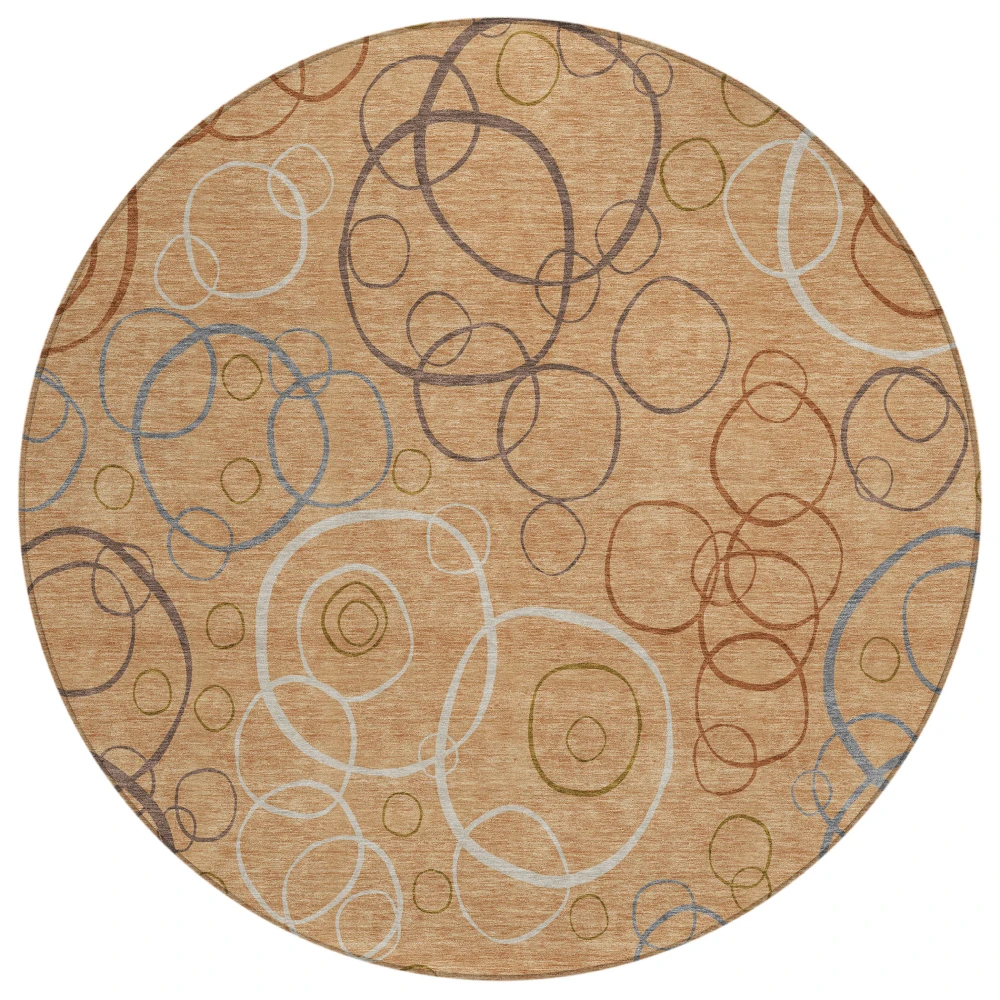 Chantille ACN2408 Copper 8' x 8' Rug