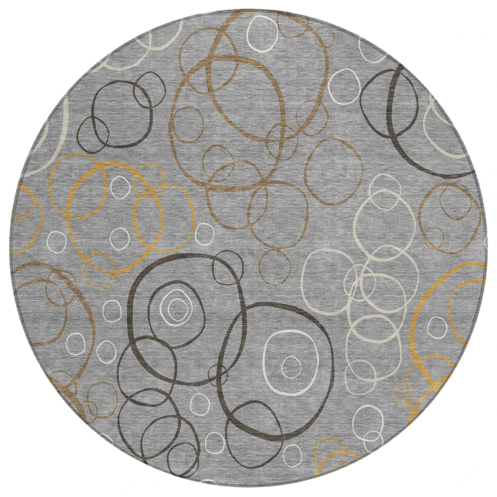 Chantille ACN2408 Gray 8' x 8' Rug