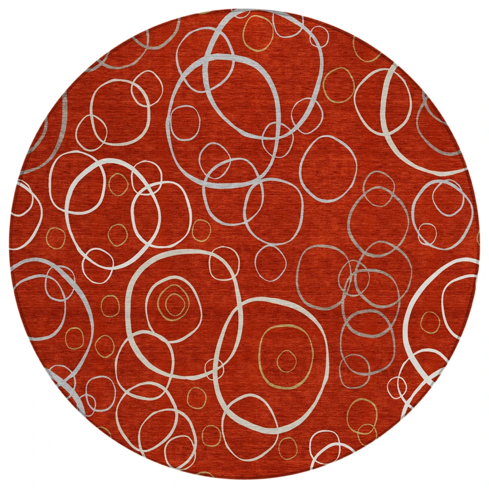 Chantille ACN2408 Red 8' x 8' Rug
