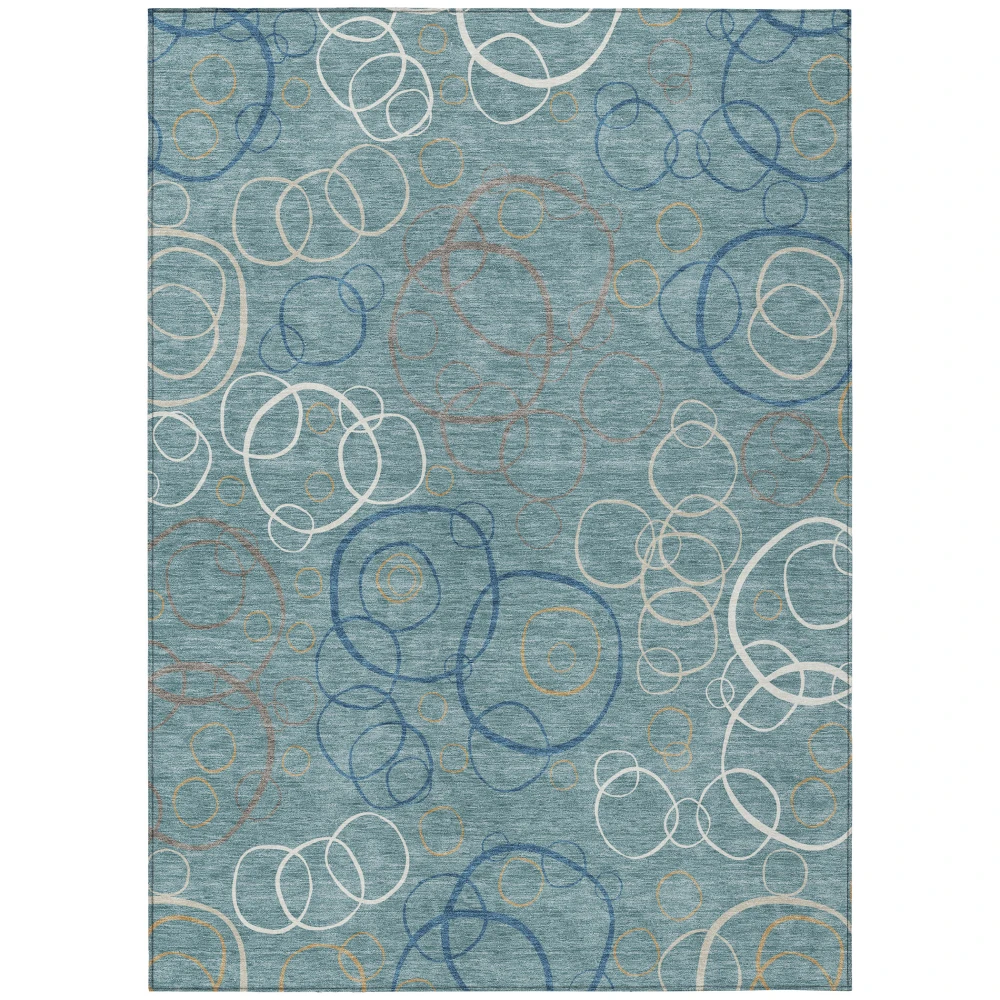 Chantille ACN2408 Teal 10' x 14' Rug