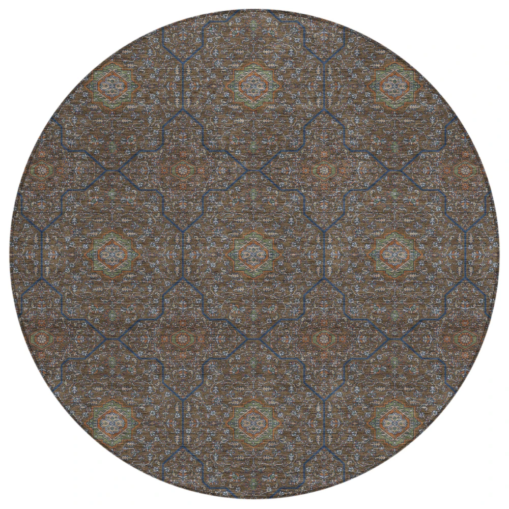 Chantille ACN2409 Chocolate 8' x 8' Rug