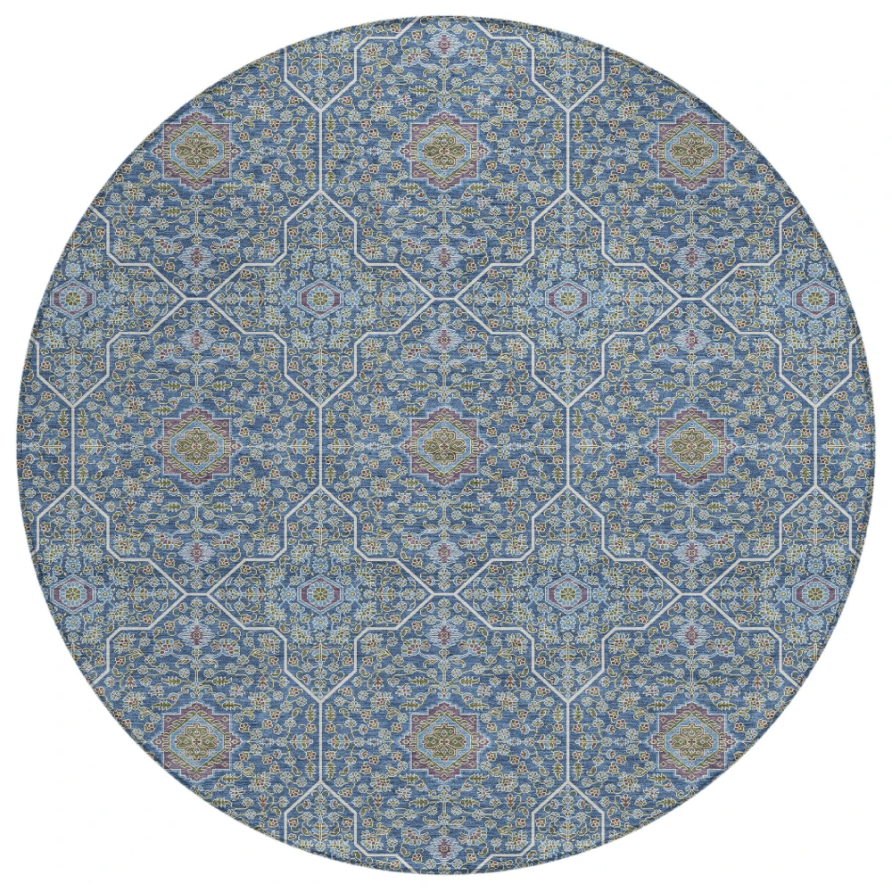 Chantille ACN2409 Navy 8' x 8' Rug