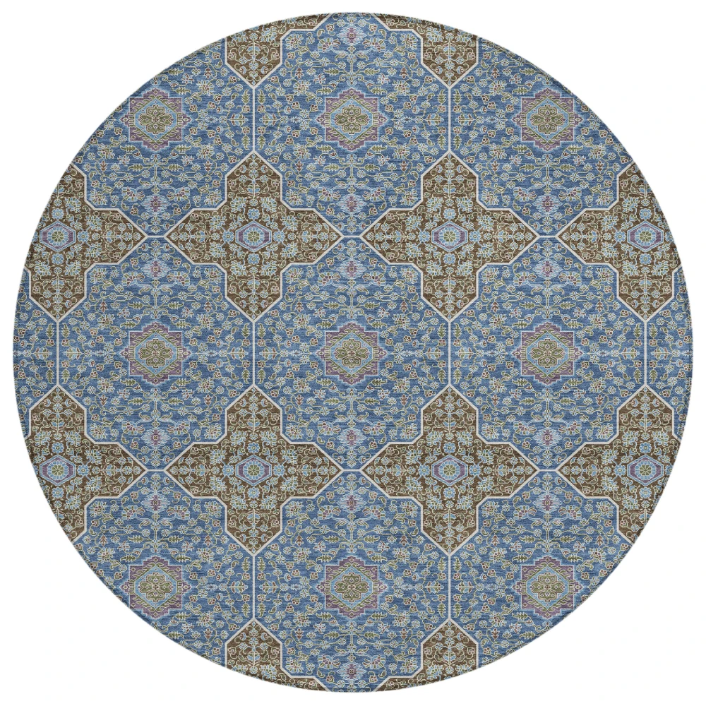 Chantille ACN2410 Navy 8' x 8' Rug