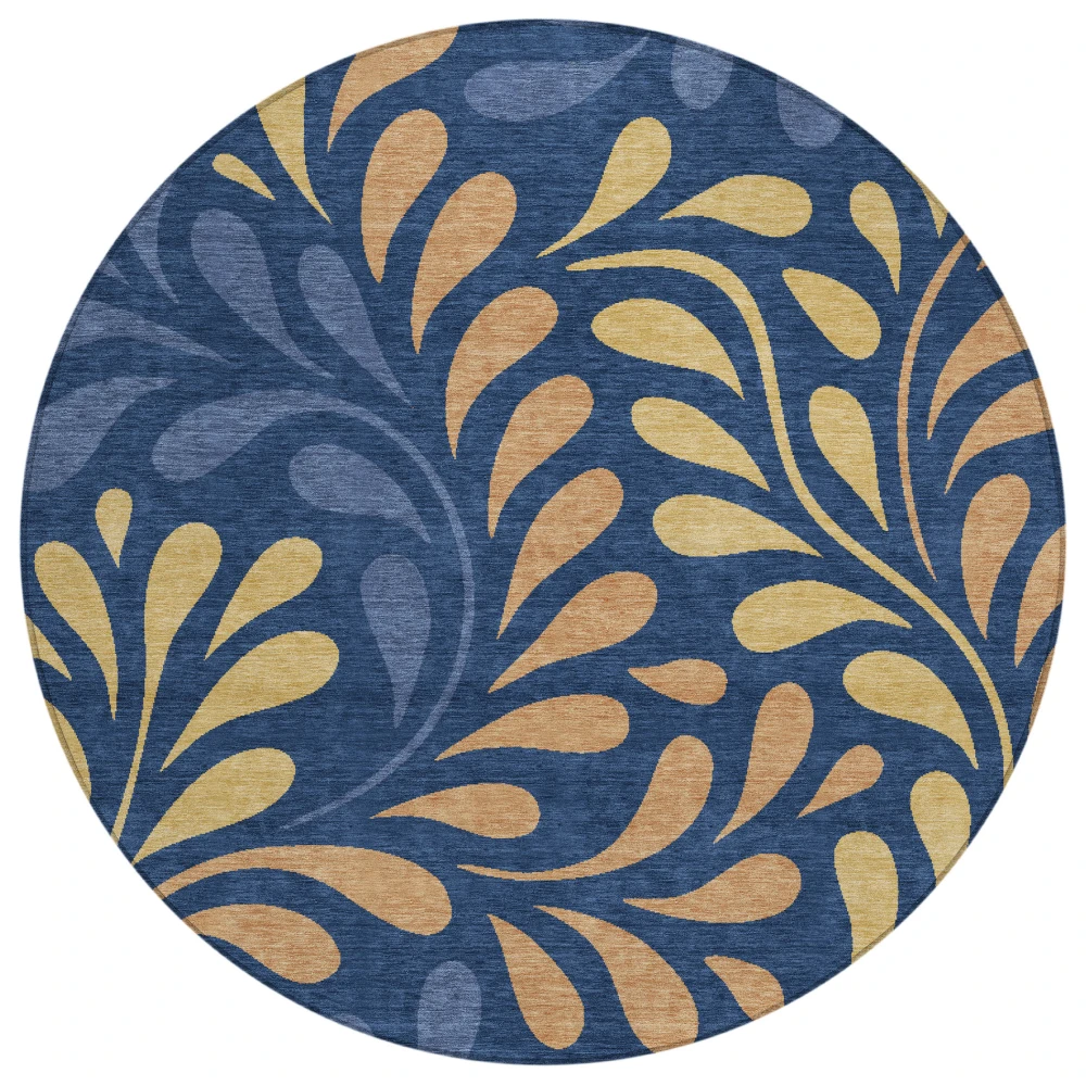Chantille ACN2411 Navy 8' x 8' Rug