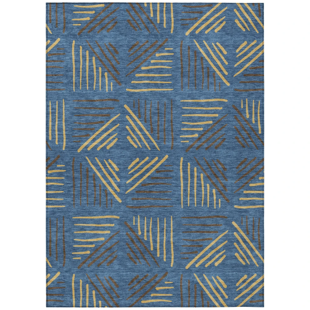 Chantille ACN2413 Navy 5' x 7'6
