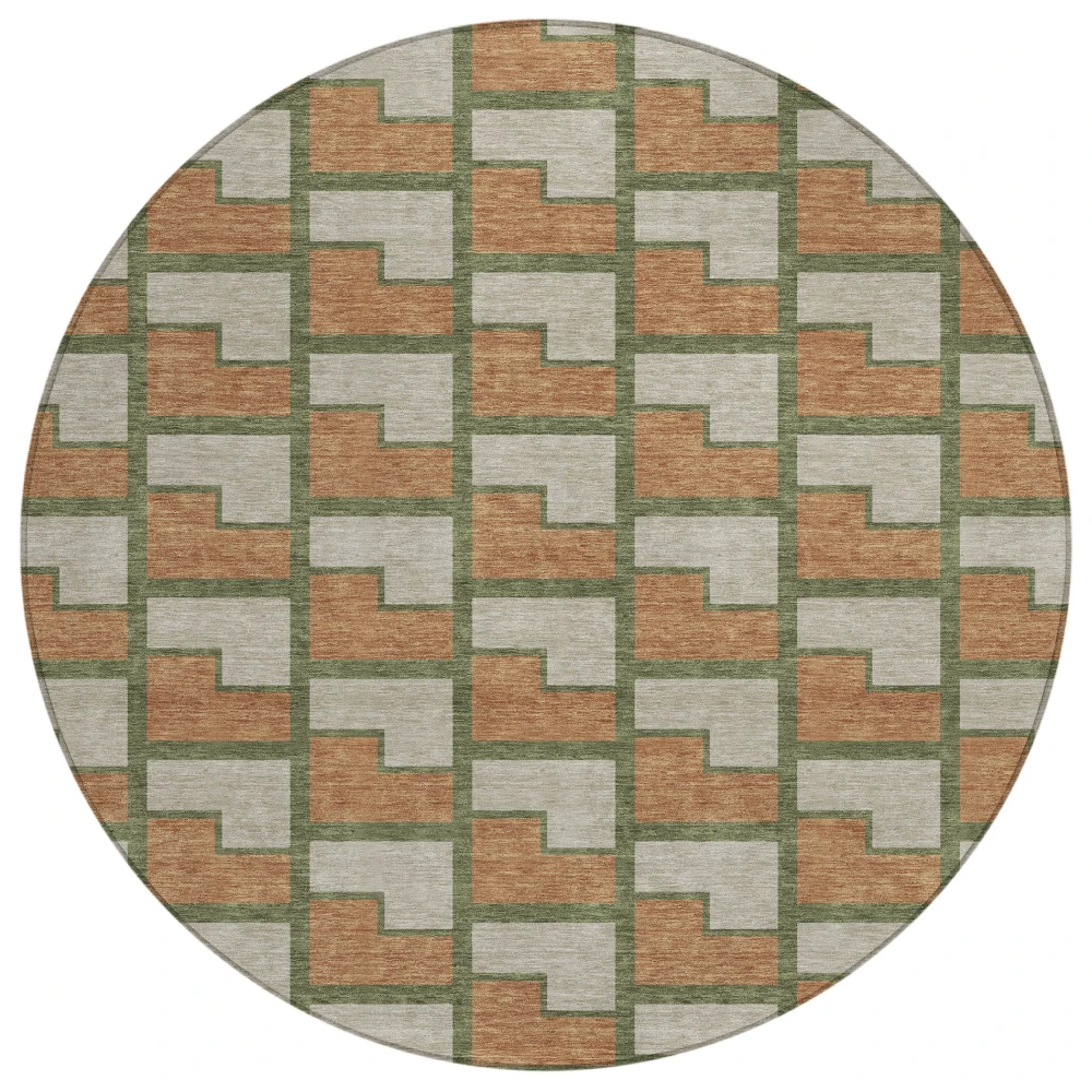 Chantille ACN2416 Copper 8' x 8' Rug