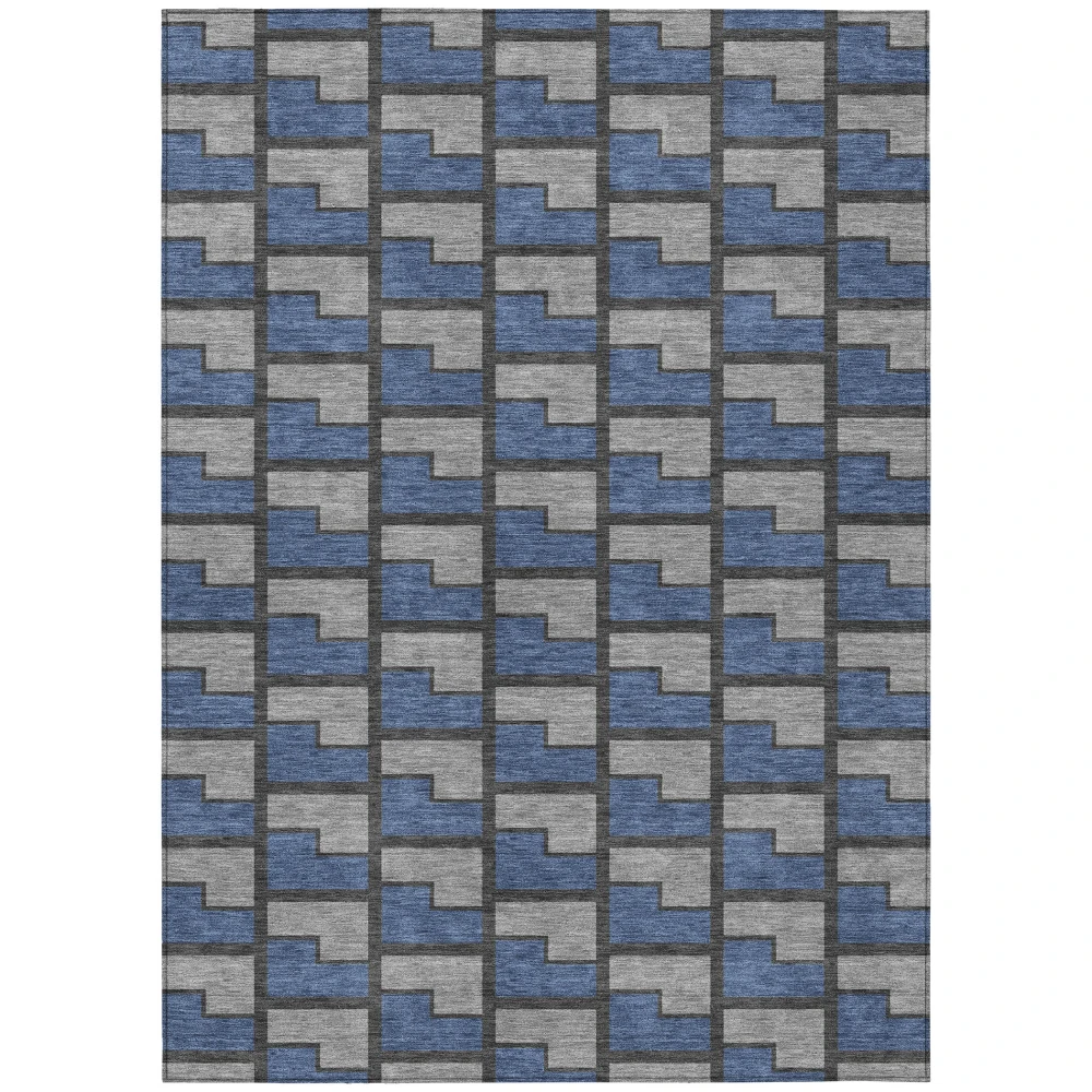 Chantille ACN2416 Navy 3' x 5' Rug