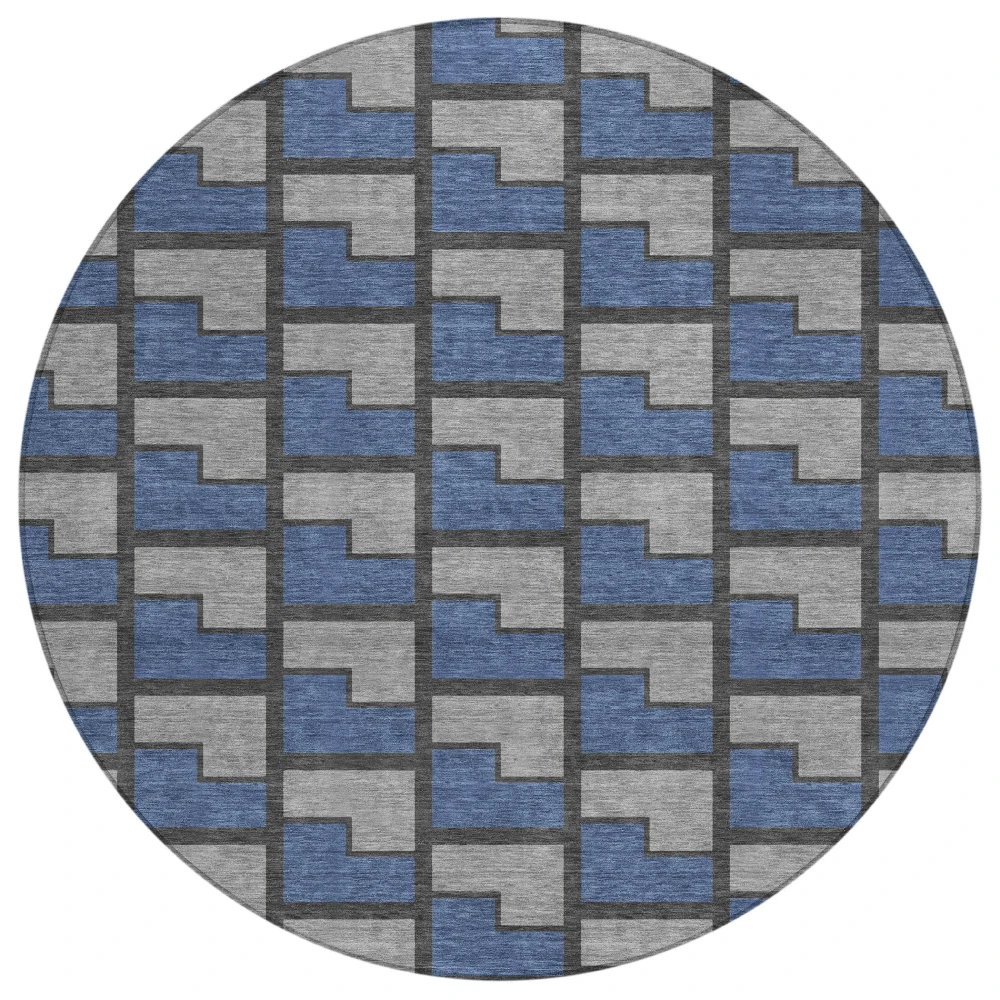 Chantille ACN2416 Navy 8' x 8' Rug