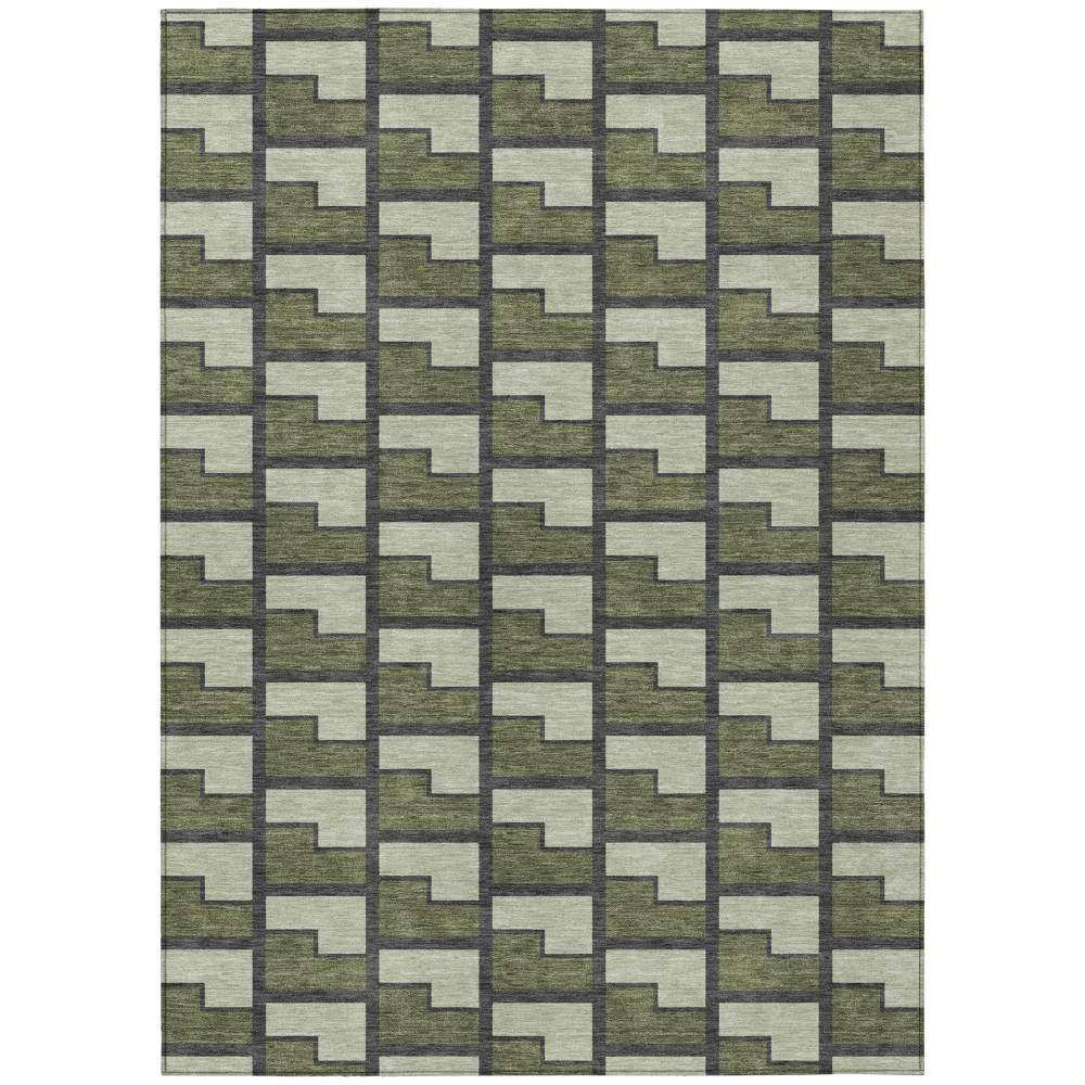 Chantille ACN2416 Olive 3' x 5' Rug