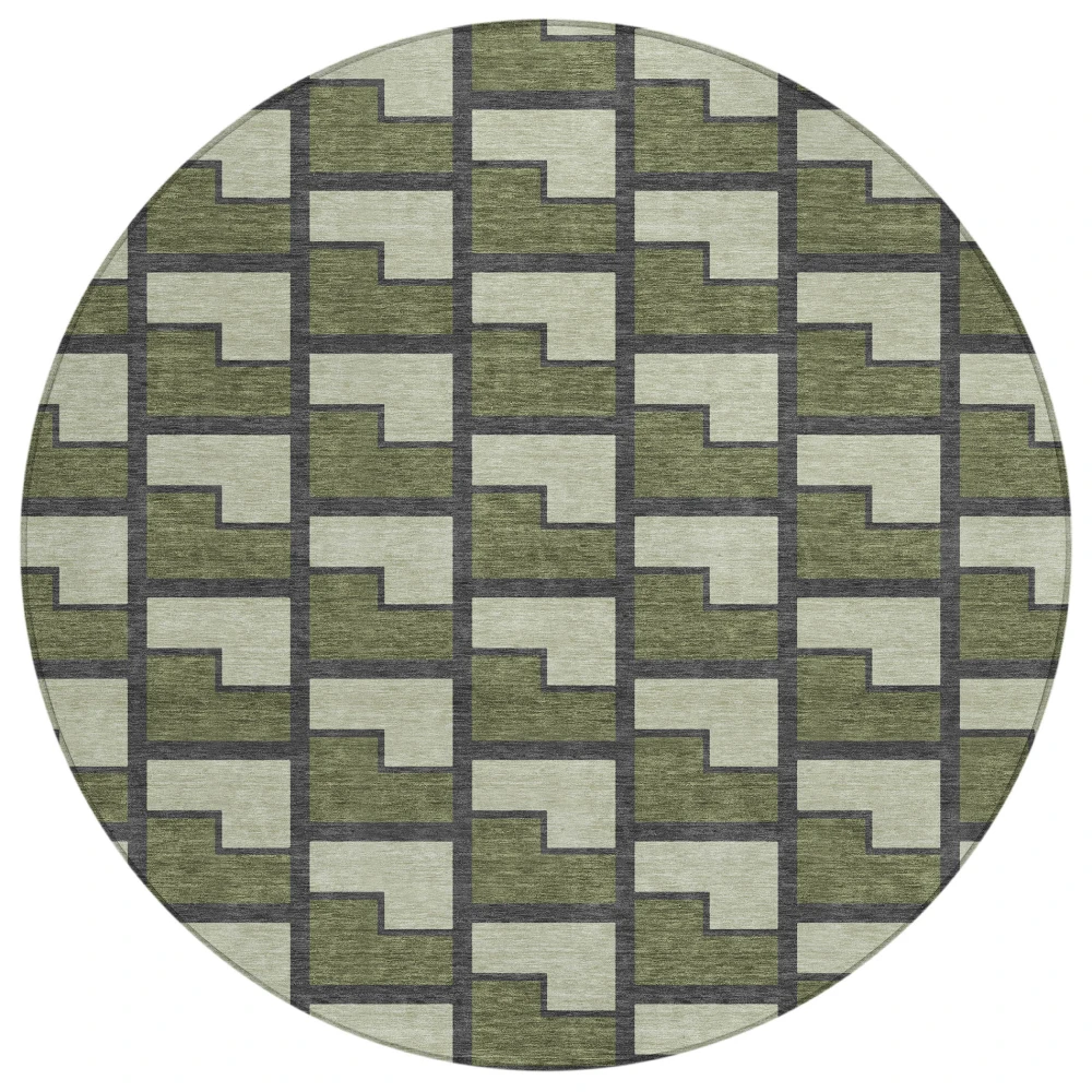 Chantille ACN2416 Olive 8' x 8' Rug