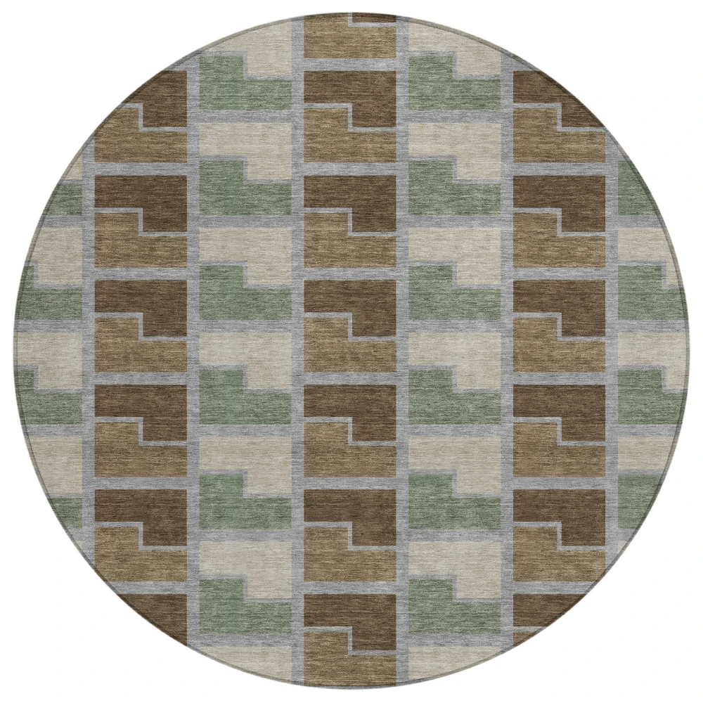 Chantille ACN2417 Chocolate 8' x 8' Rug