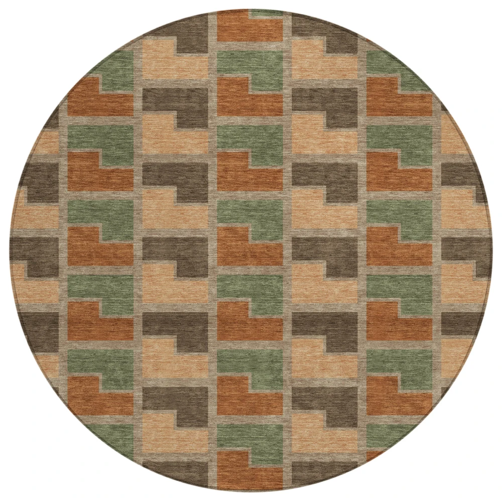 Chantille ACN2417 Paprika 8' x 8' Rug