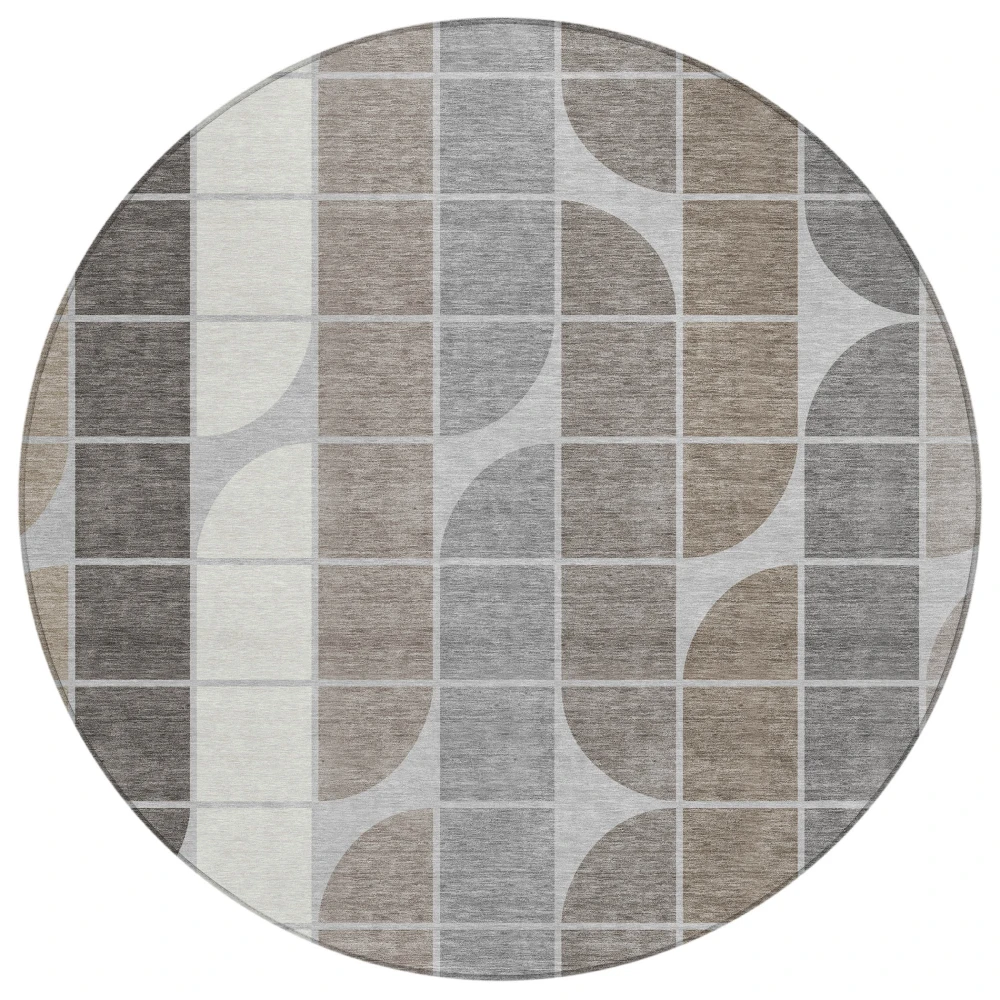 Chantille ACN2418 Silver 8' x 8' Rug