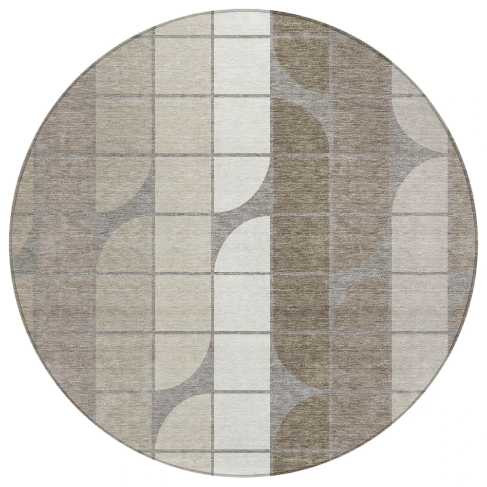 Chantille ACN2418 Taupe 8' x 8' Rug