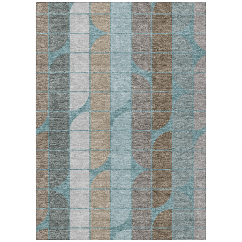 Chantille ACN2418 Teal 5' x 7'6