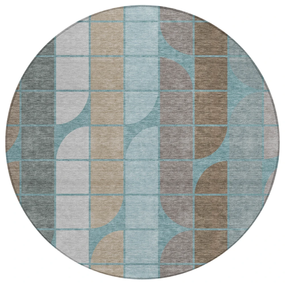 Chantille ACN2418 Teal 8' x 8' Rug