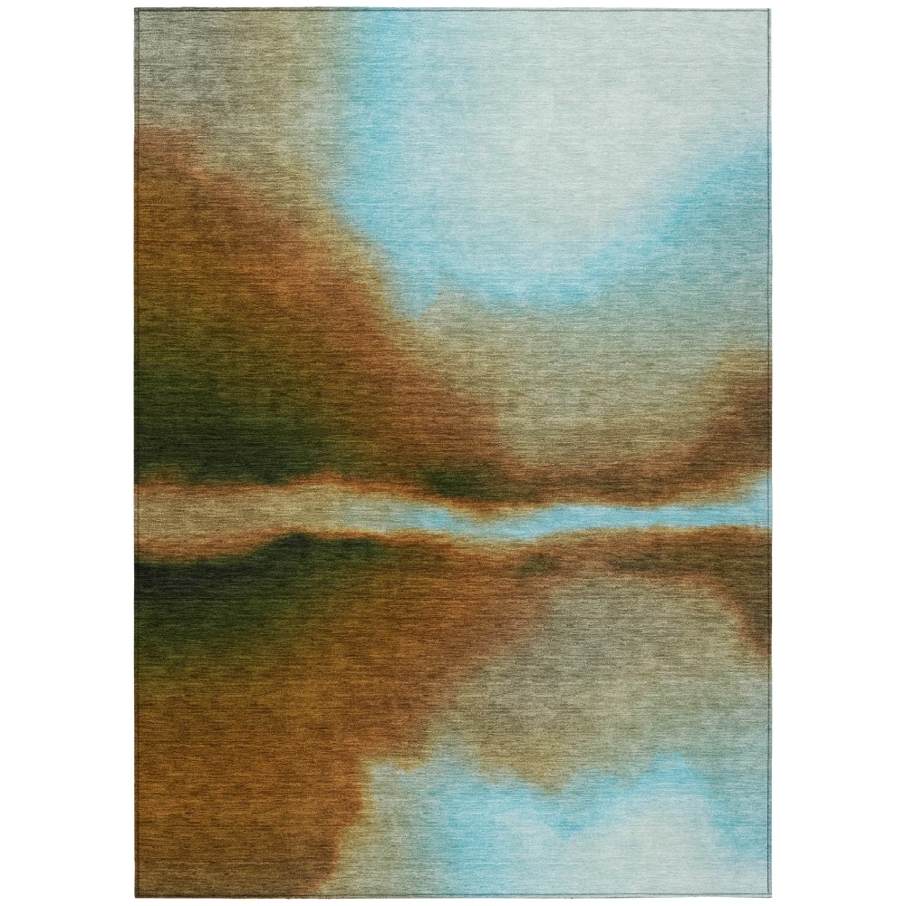 Chantille ACN2419 Blue 5' x 7'6