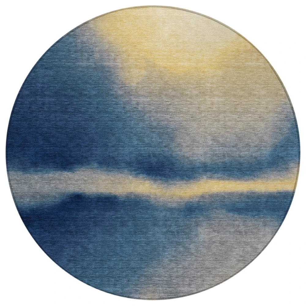 Chantille ACN2419 Navy 8' x 8' Rug