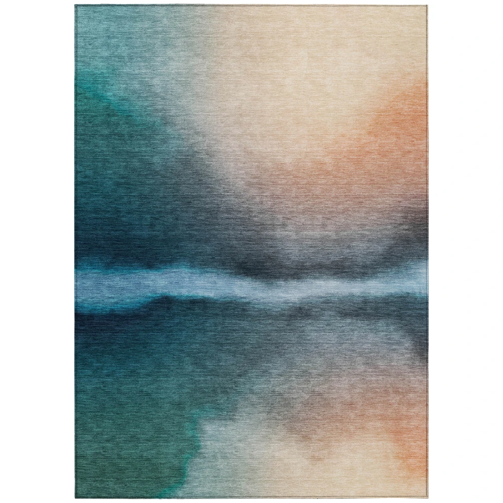 Chantille ACN2419 Teal 3' x 5' Rug
