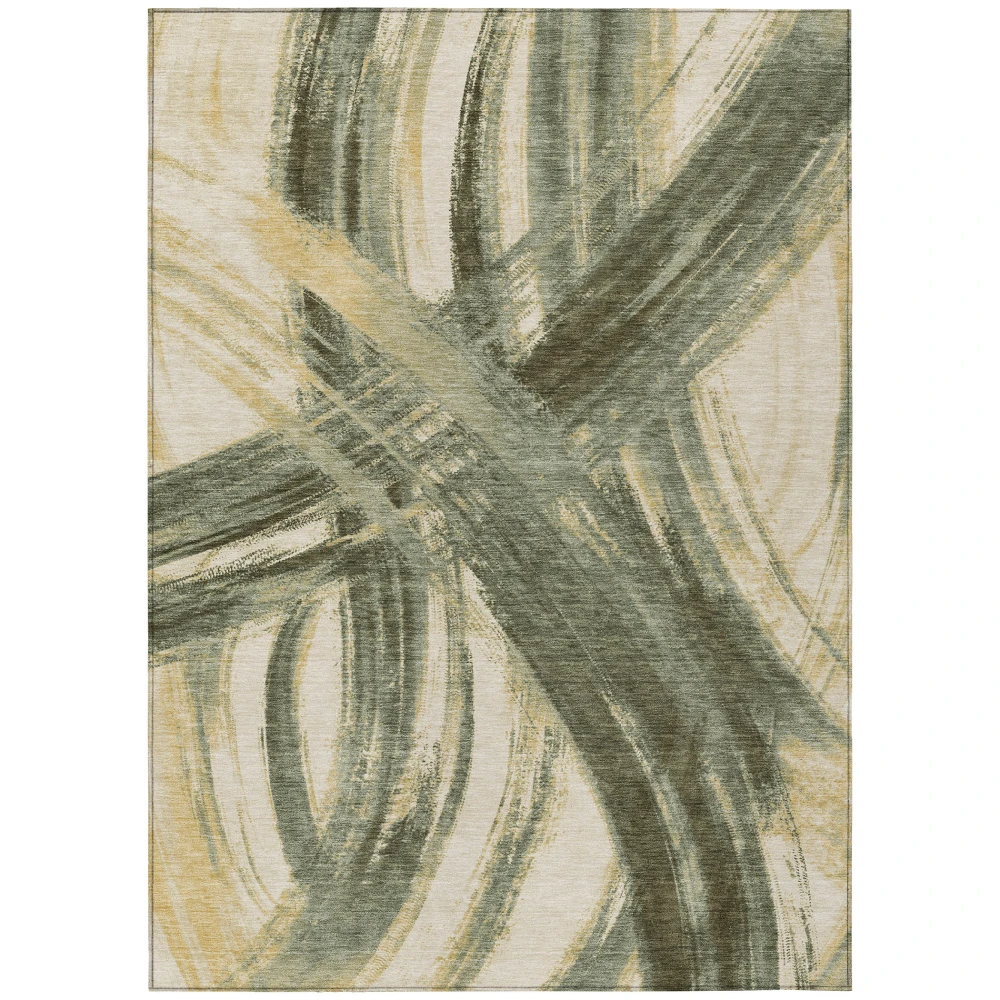 Chantille ACN2421 Olive 3' x 5' Rug