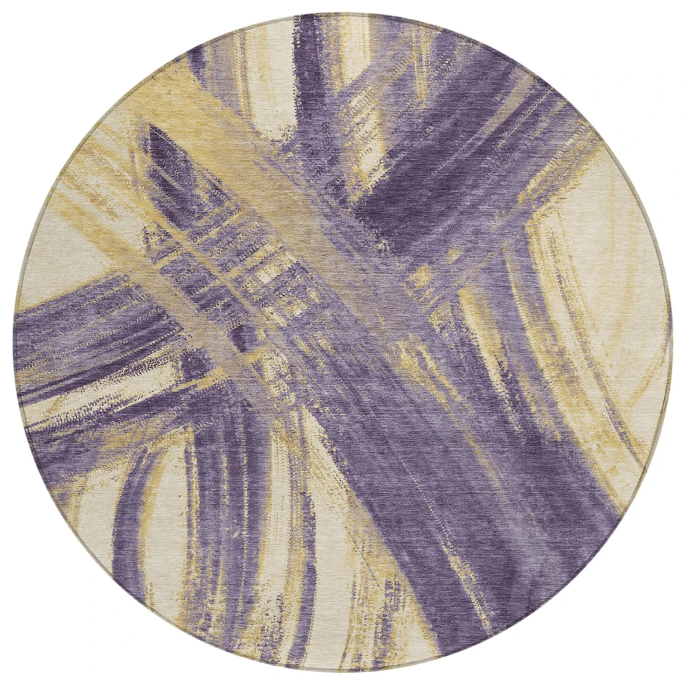 Chantille ACN2421 Plum 8' x 8' Rug
