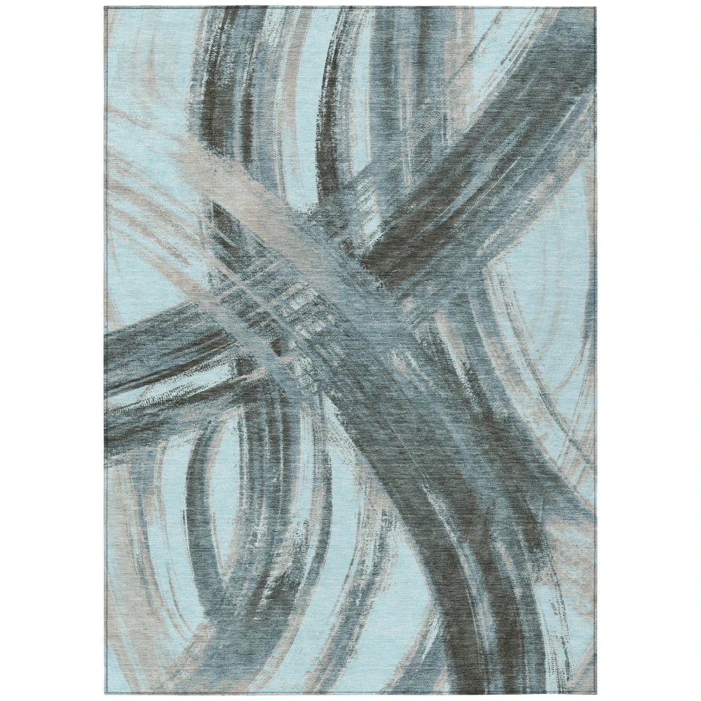 Chantille ACN2421 Teal 5' x 7'6