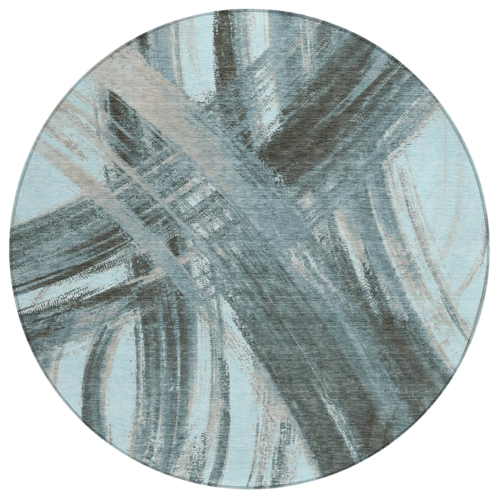 Chantille ACN2421 Teal 8' x 8' Rug