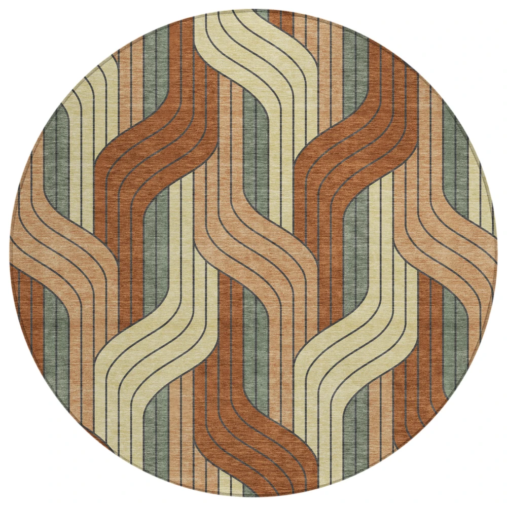 Chantille ACN2422 Paprika 8' x 8' Rug