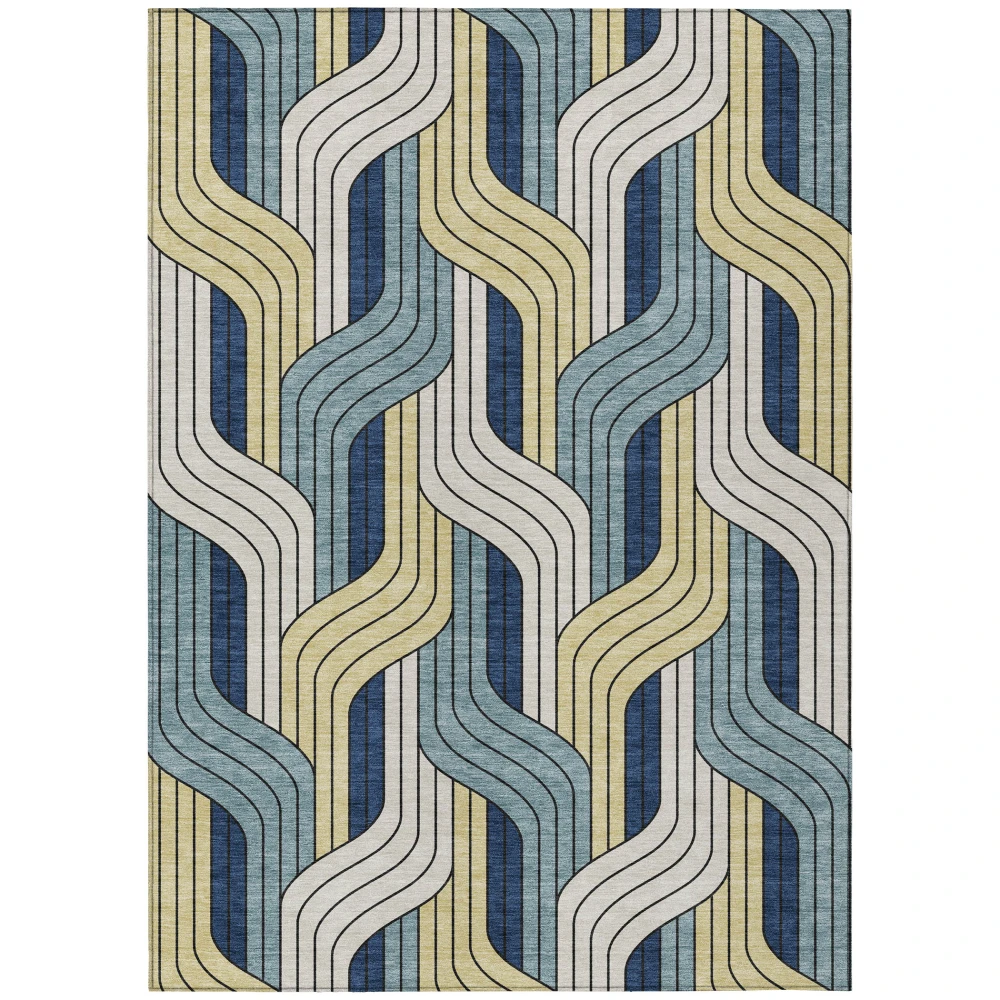 Chantille ACN2422 Teal 10' x 14' Rug