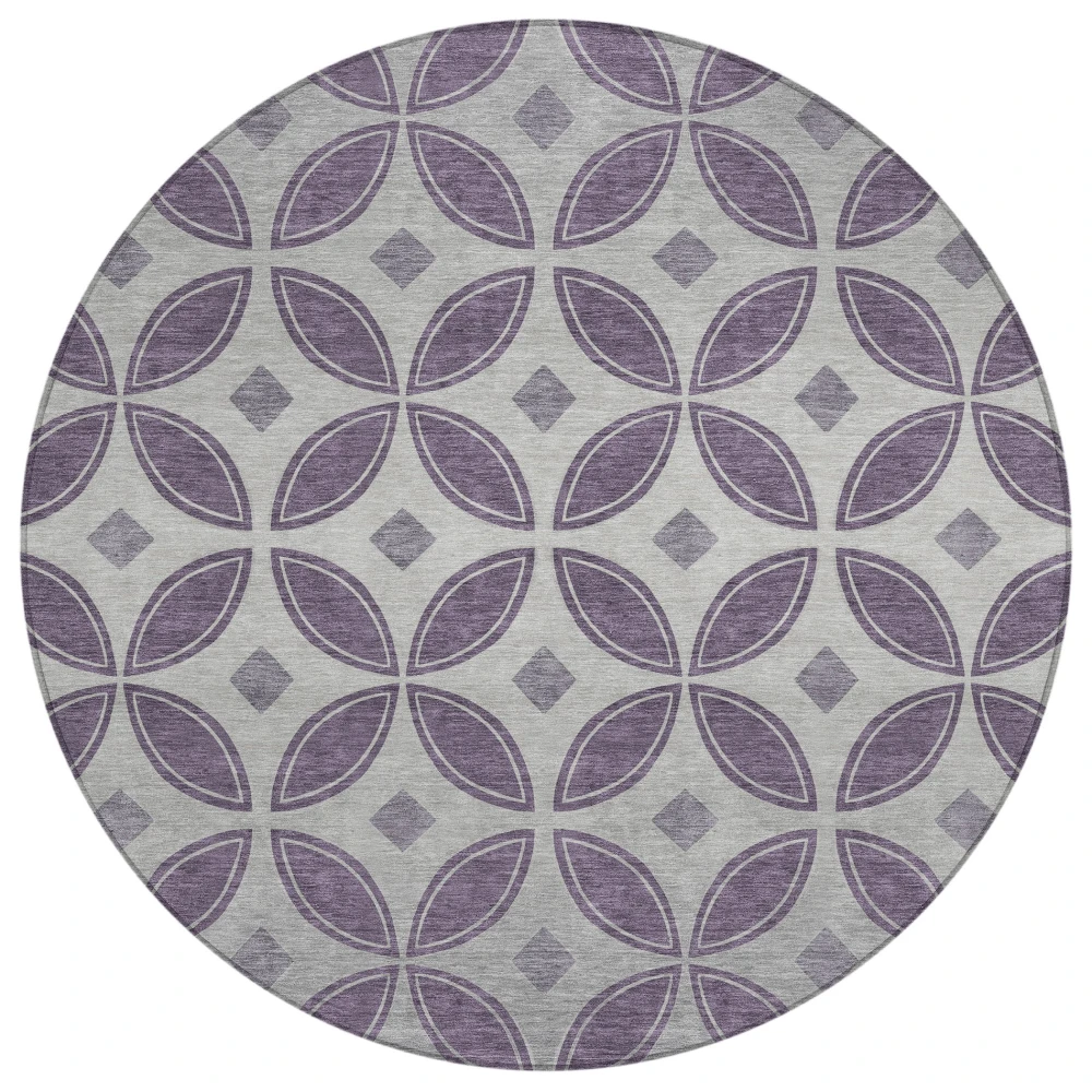 Chantille ACN2423 Plum 8' x 8' Rug