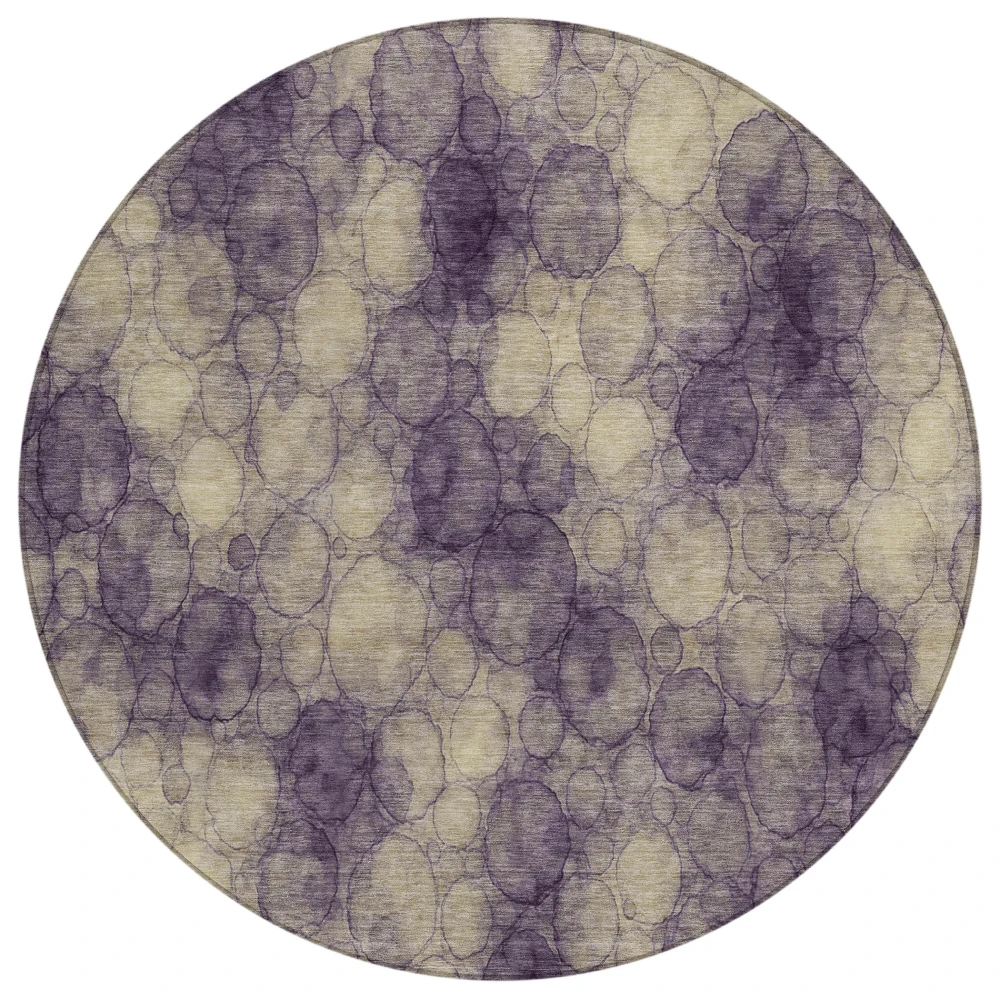 Chantille ACN2424 Plum 8' x 8' Rug