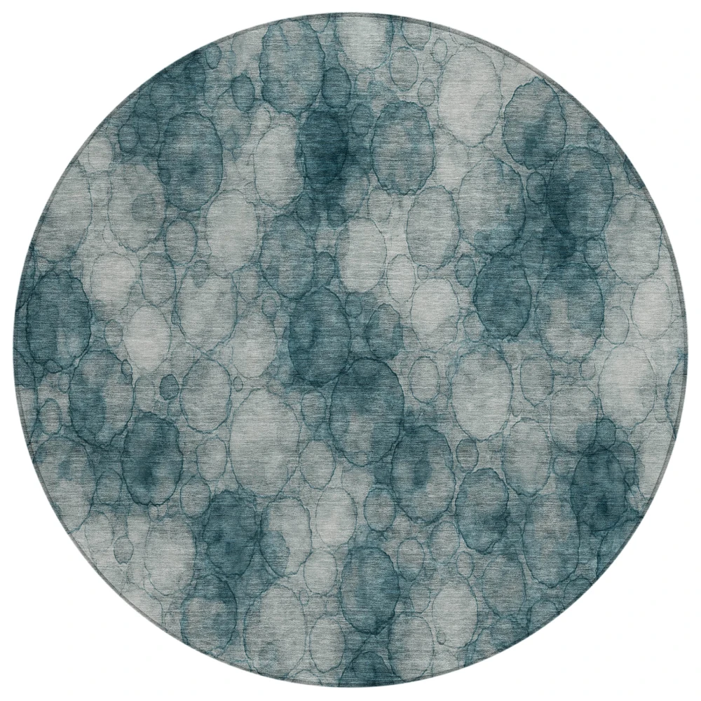 Chantille ACN2424 Turquoise 8' x 8' Rug