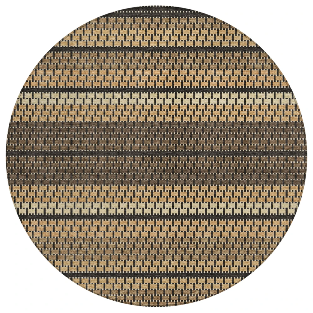 Chantille ACN2427 Gold 8' x 8' Rug