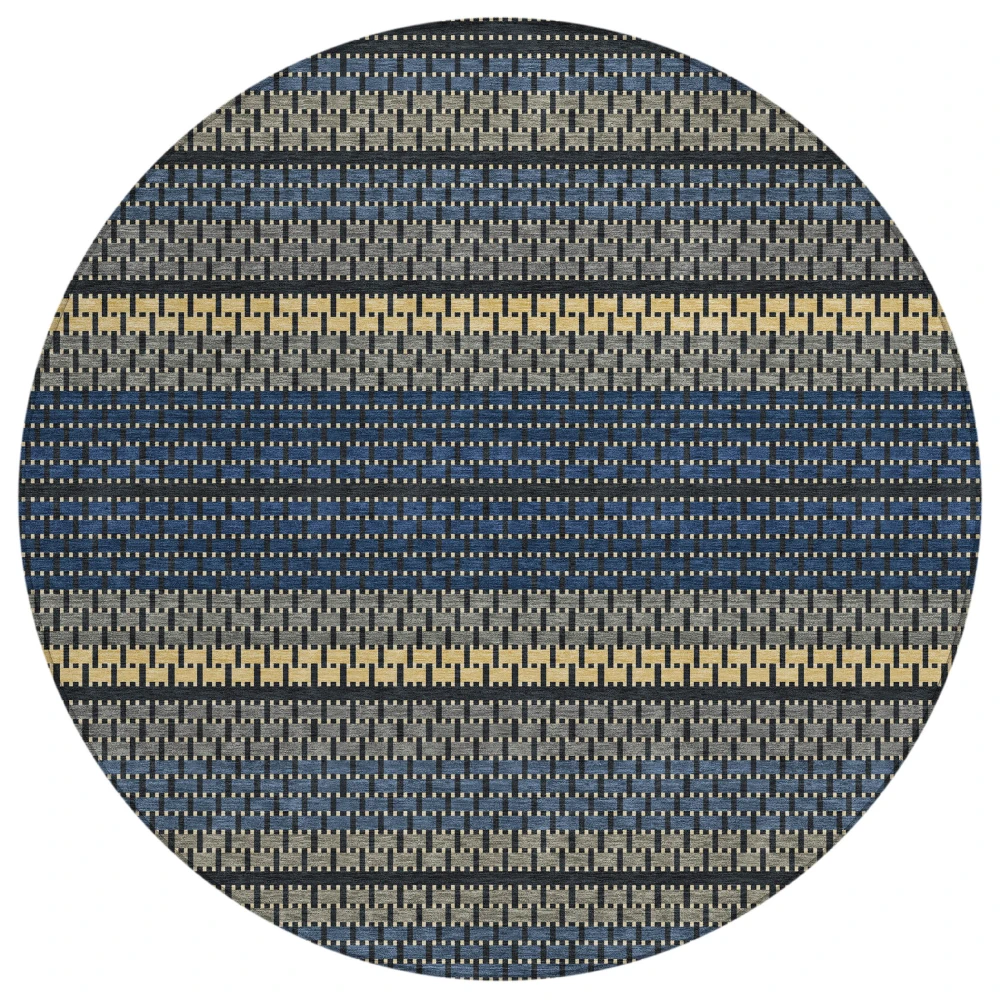 Chantille ACN2427 Navy 8' x 8' Rug