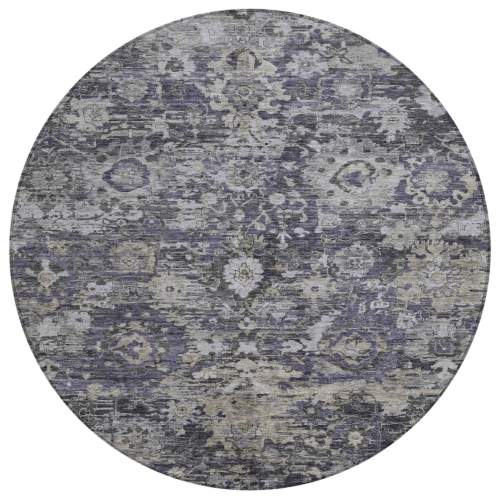 Chantille ACN2430 Purple 8' x 8' Rug