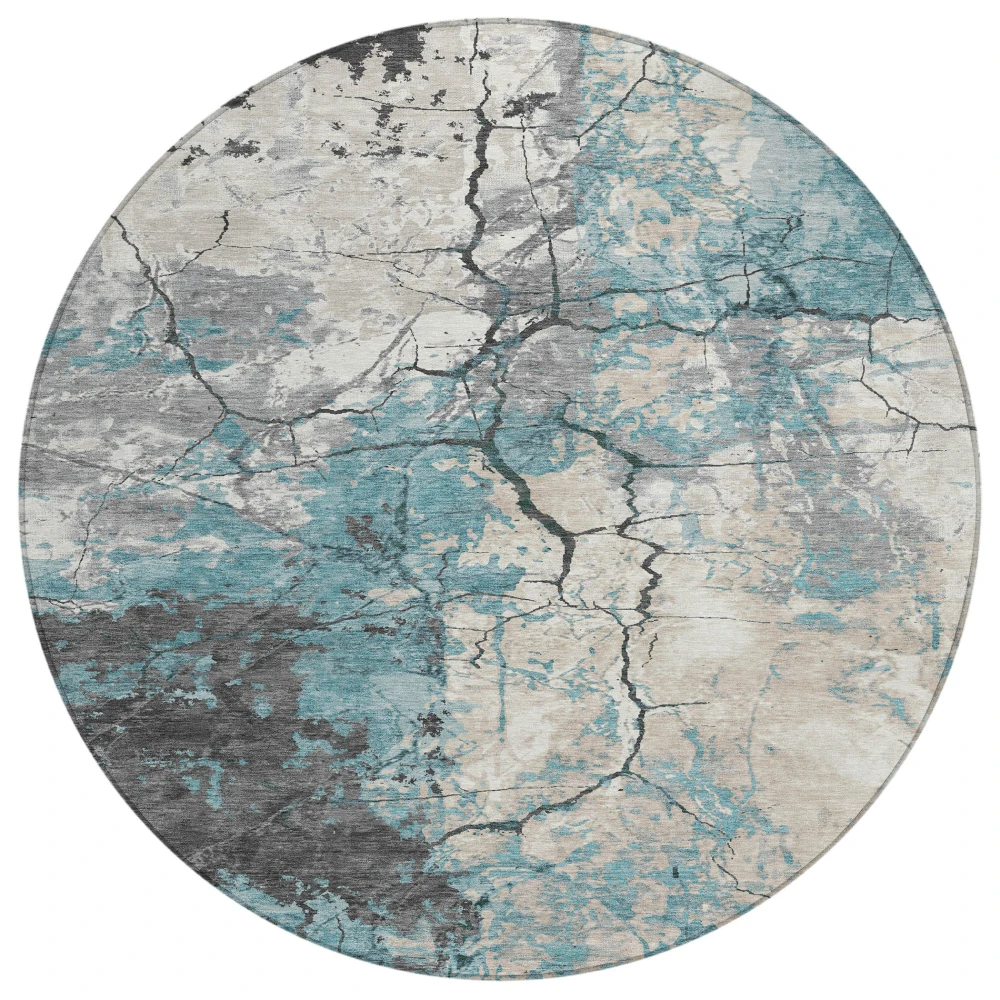 Chantille ACN2431 Teal 8' x 8' Rug