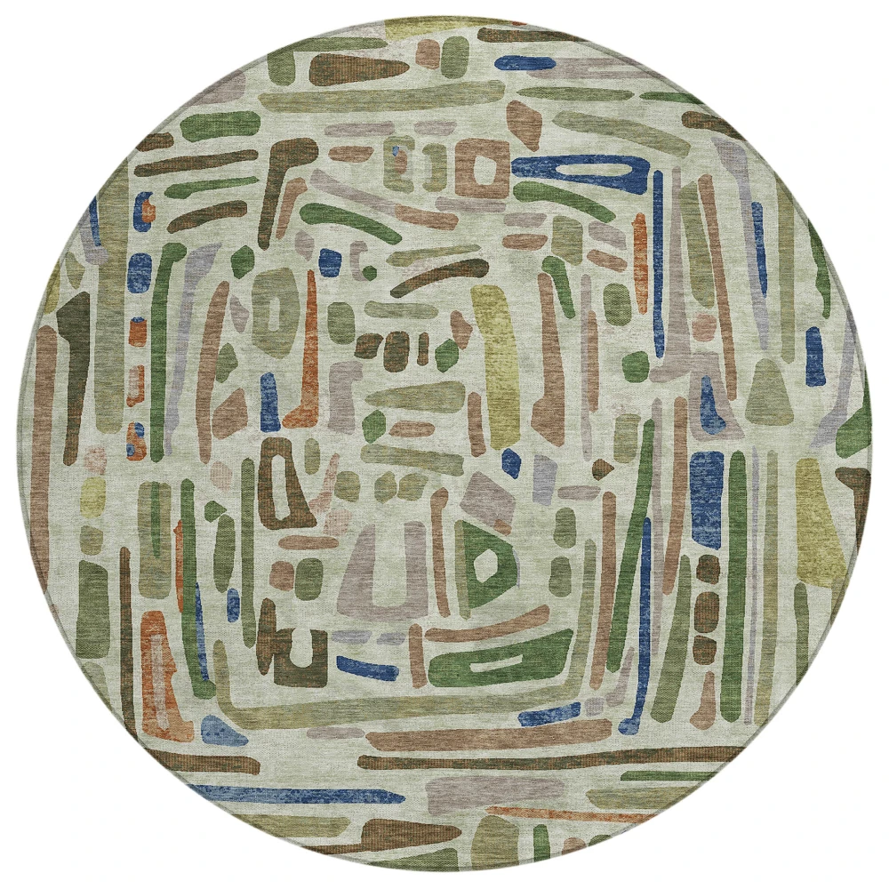 Chantille ACN2432 Aloe 8' x 8' Rug