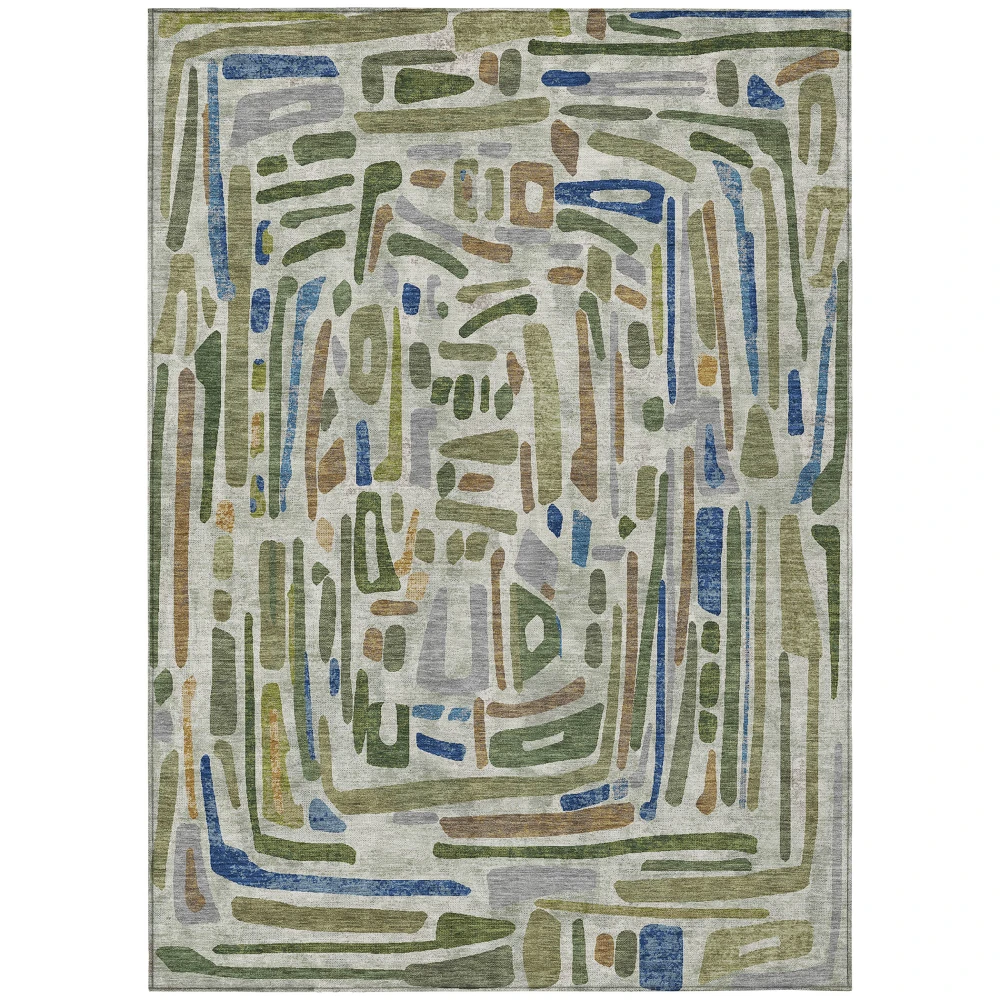 Chantille ACN2432 Green 9' x 12' Rug