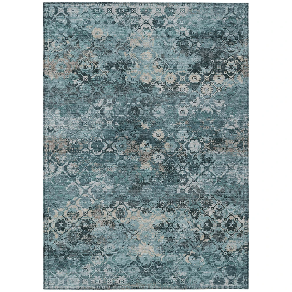 Chantille ACN2433 Teal 3' x 5' Rug