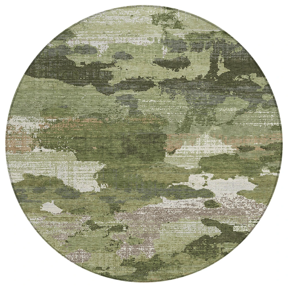 Chantille ACN2434 Olive 8' x 8' Rug