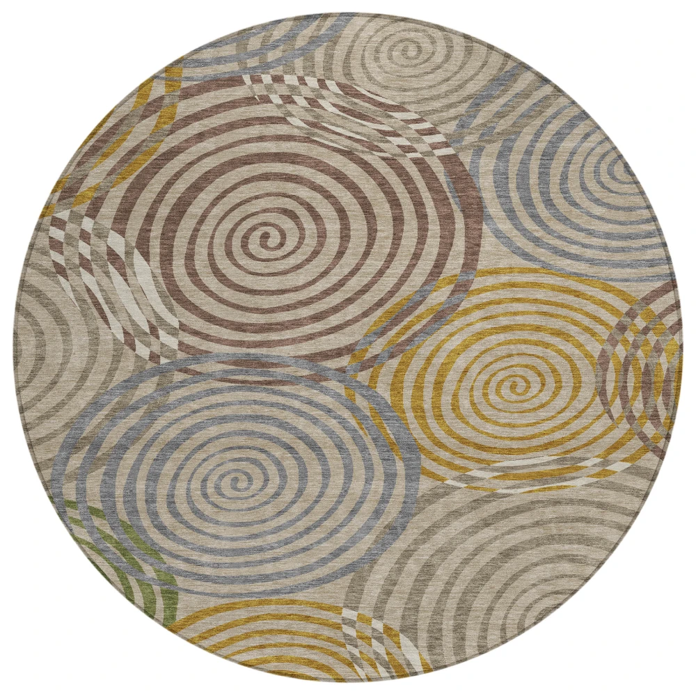 Chantille ACN2435 Beige 8' x 8' Rug