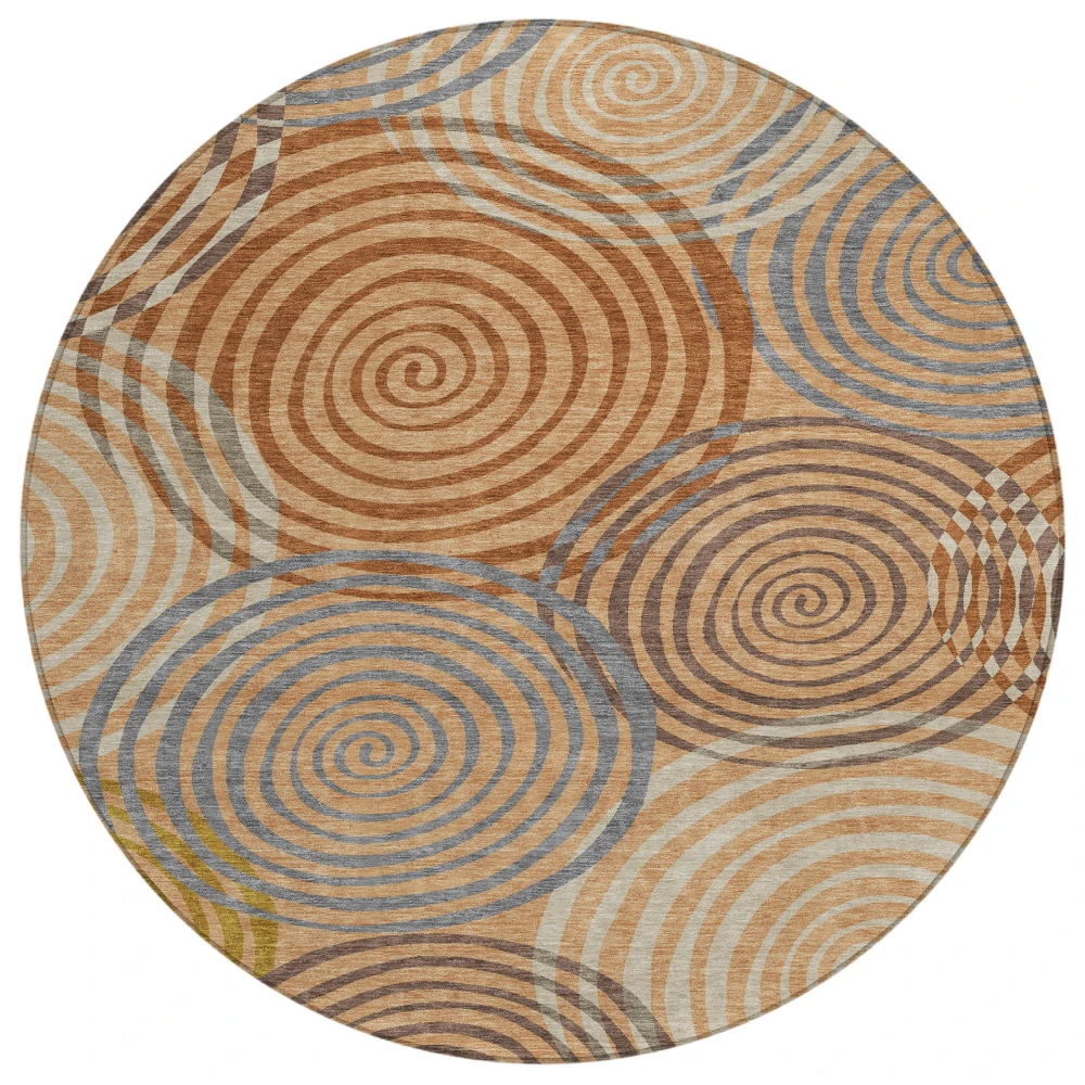 Chantille ACN2435 Copper 8' x 8' Rug